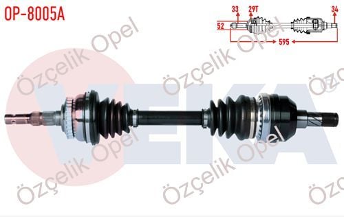 OPEL VECTRA B SOL AKS KOMPLE X20XE - X25XE -VEKA MARKA