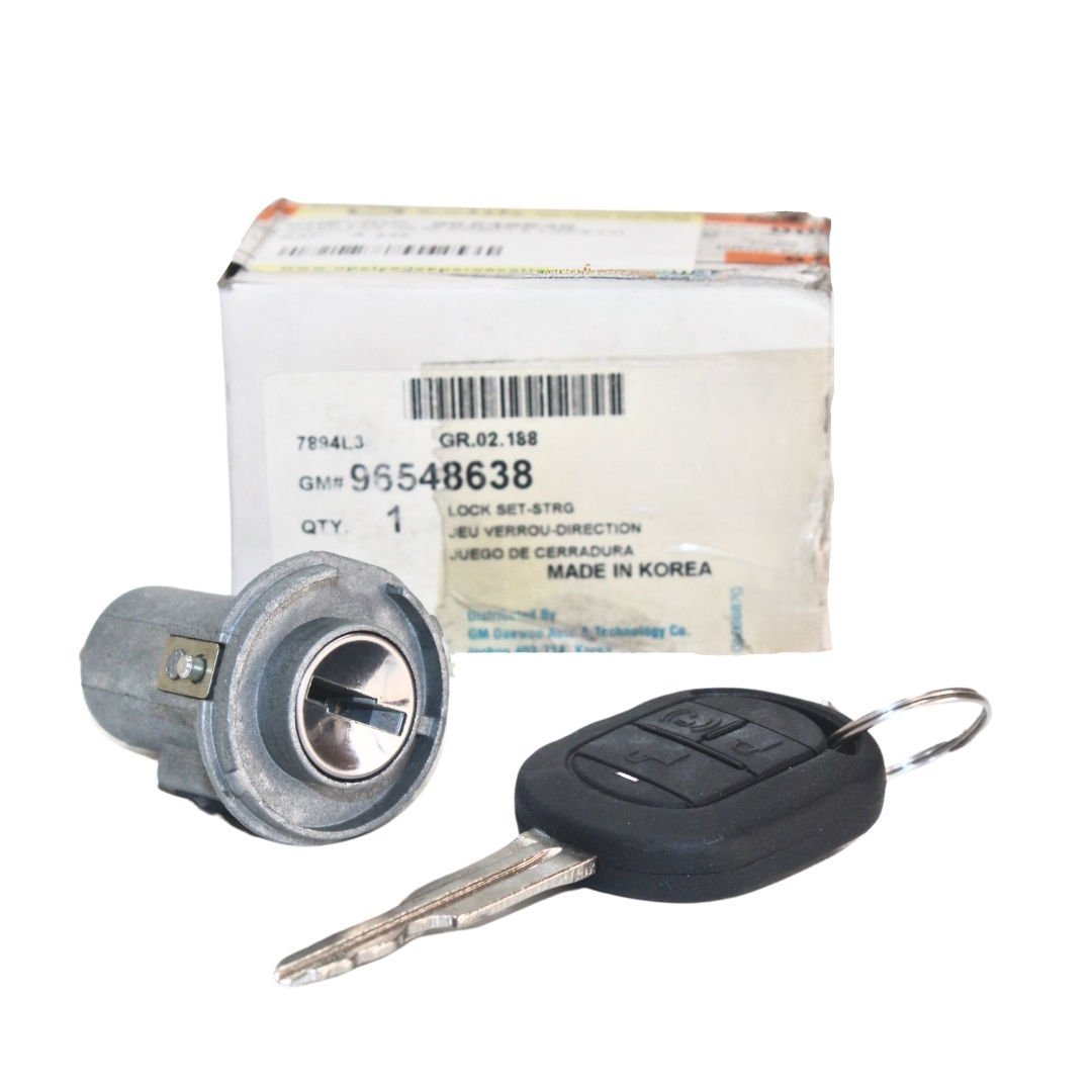 Chevrolet Lacetti Anahtar Kilit Komple + Anahtar - Orijinal 96548638