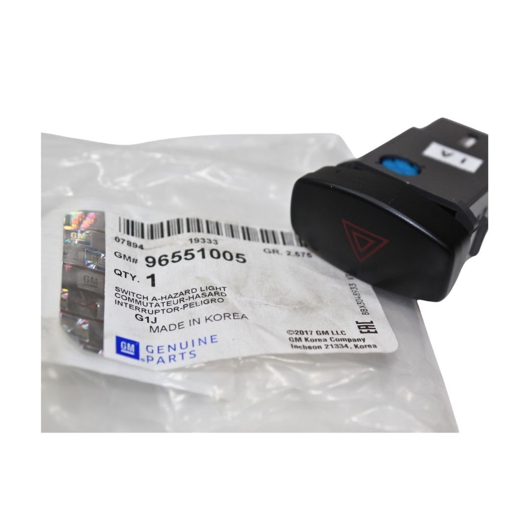 Chevrolet Lacetti Dörtlu Flaşör Düğmesi - Orijinal 96551005