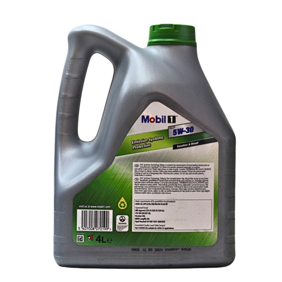 Motor Yağı Esp 5W30 Partiküllü ( Yeşil Kapak ) 5 LT - Mobil 157254